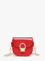 Sac Bandoulire Altair Cuir Etrier Rouge altair EALA081X