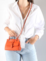 Sac Bandoulire Oxer Cuir Etrier Orange oxer EOXE001S-vue-porte